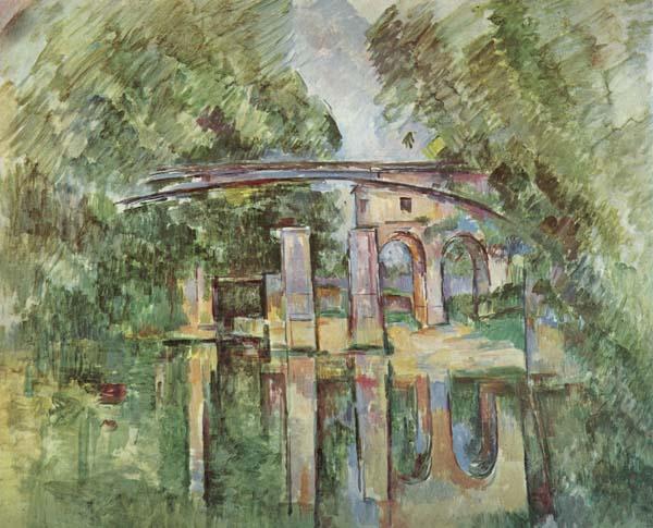Paul Cezanne Aqueduct and Lock China oil painting art